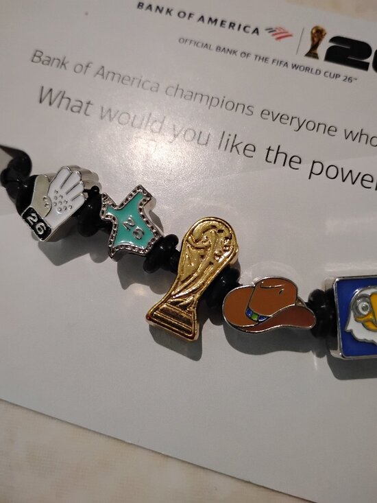 Fifa Jewelry - FIFA World Cup Bank Of America CUSTOM Cowboy Bracelet